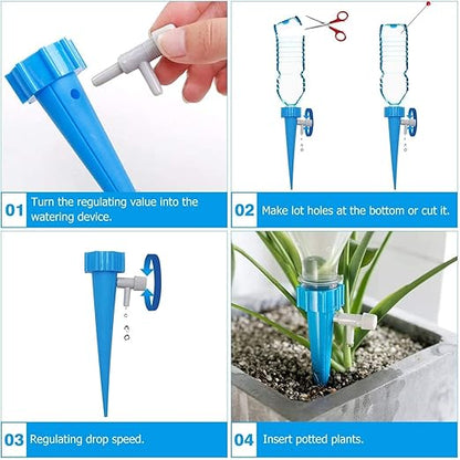 10 Pcs Drip Irrigation Kit For Home Garden,